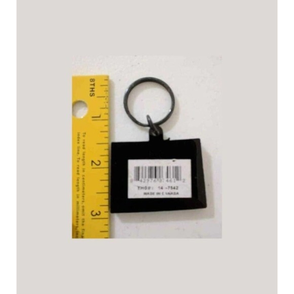 Keychain Keyring Key Chain Ring  Colorado centennial state eagle ram flower - Picture 2 of 2